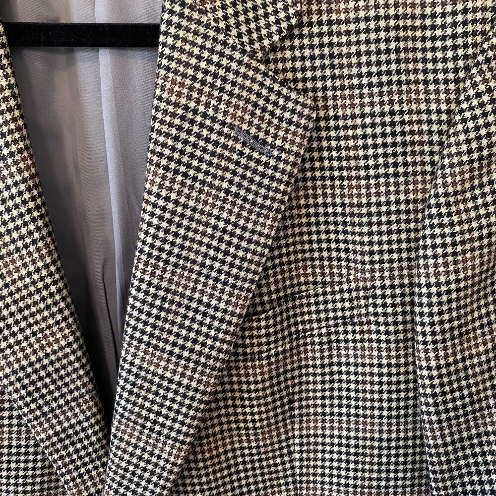 Vintage Ermenegildo Zegna Wool Cashmere Blazer Mens EU 54R Boyds Philadelphia - Picture 3 of 16